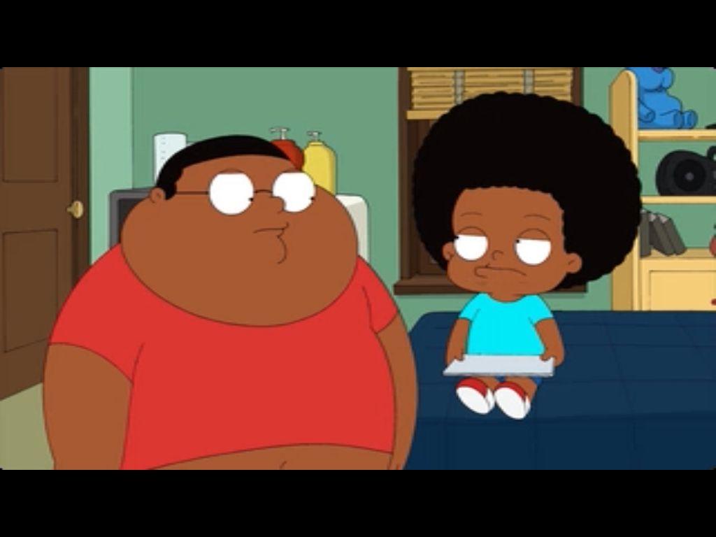The cleveland show! Jr and Rallo. L a u g h i n g