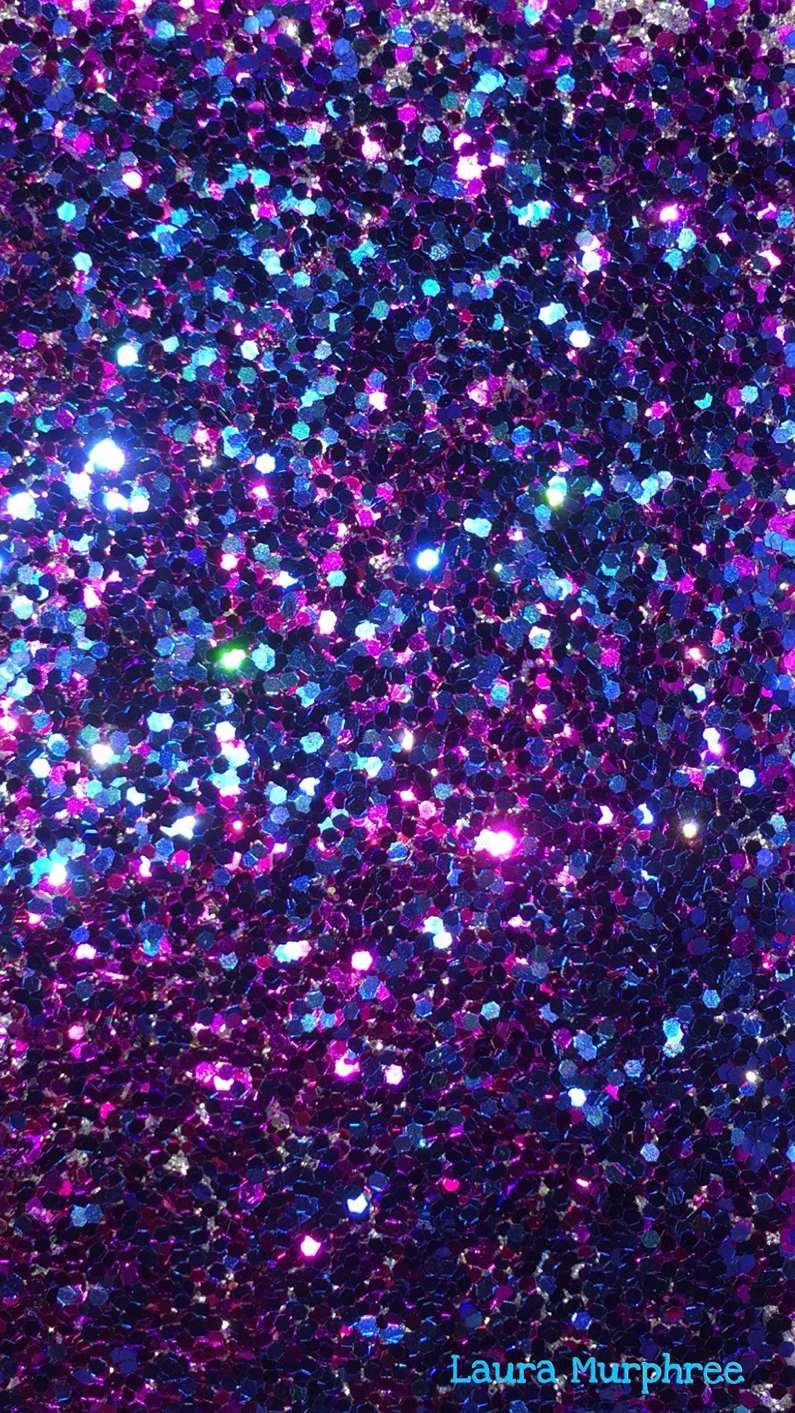 Glitter phone wallpaper sparkle background colorful glitter