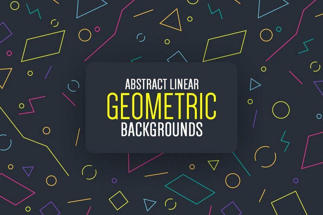 Beautiful Geometric & Polygon Background Textures