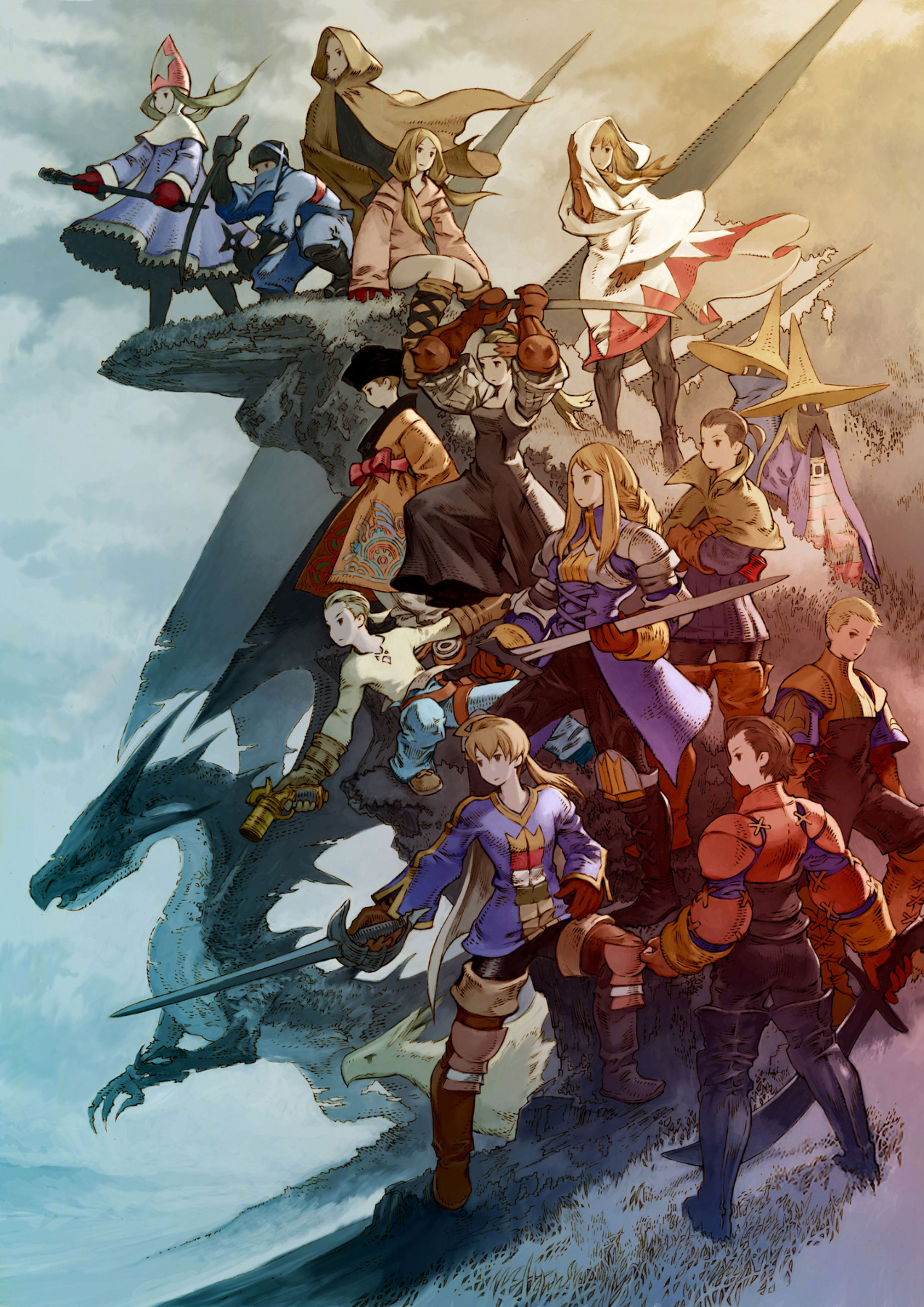 Final Fantasy Wallpaper Final Fantasy IX Characters  Final fantasy ix Final  fantasy Final fantasy x