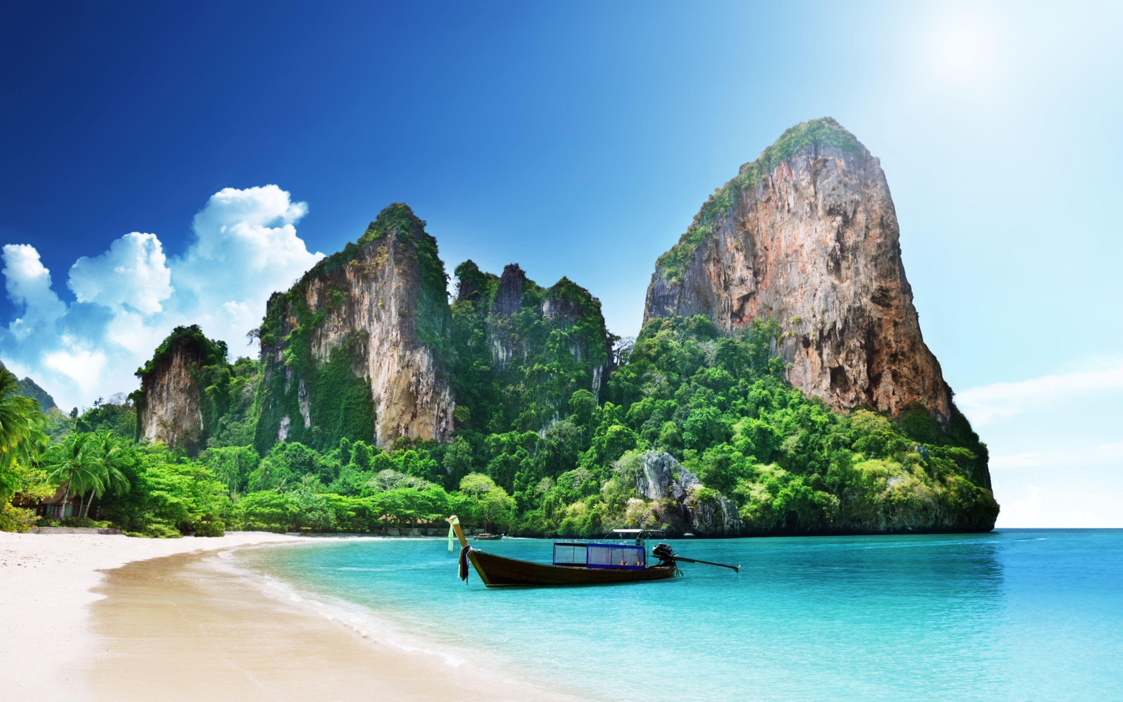 Railay Beach HD Wallpaper and Background