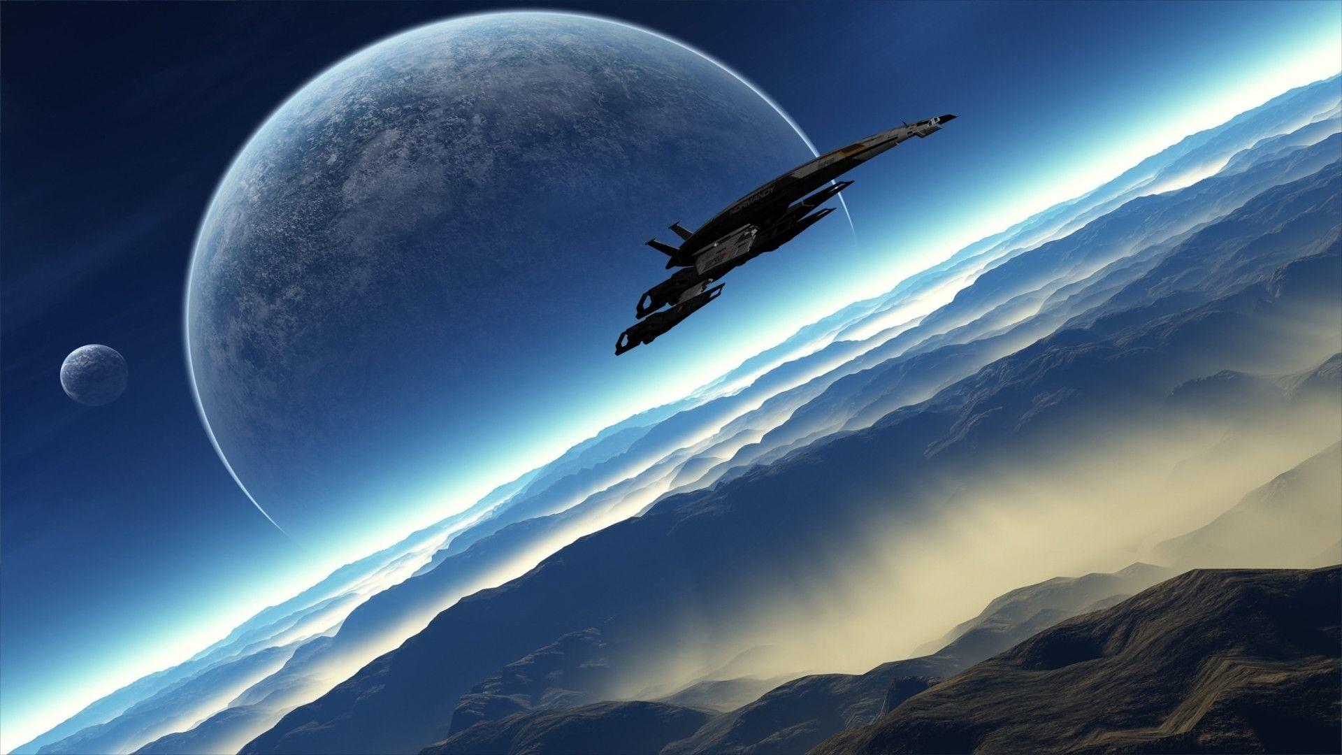 Mass Effect Space Wallpaper