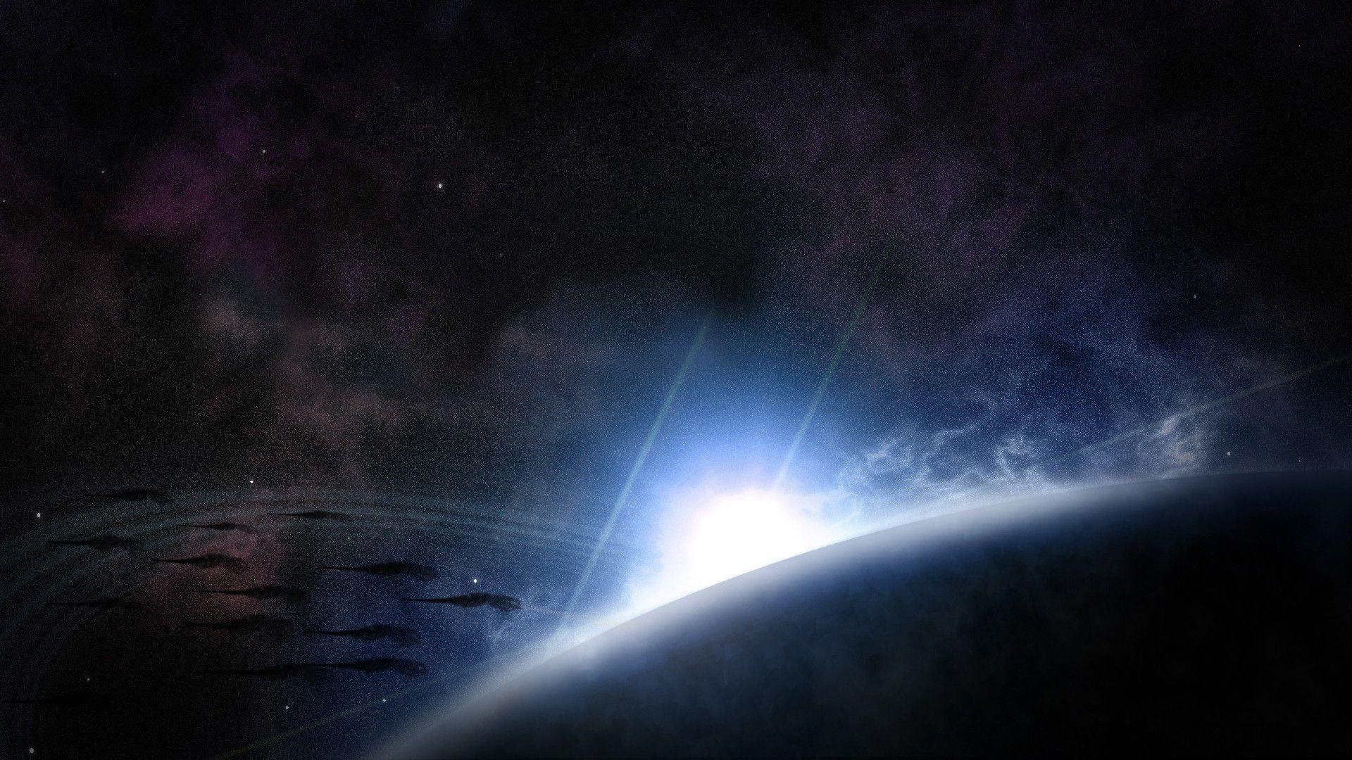 outer space, stars, planets, Mass Effect, Mass Effect 3 :: Wallpapers.