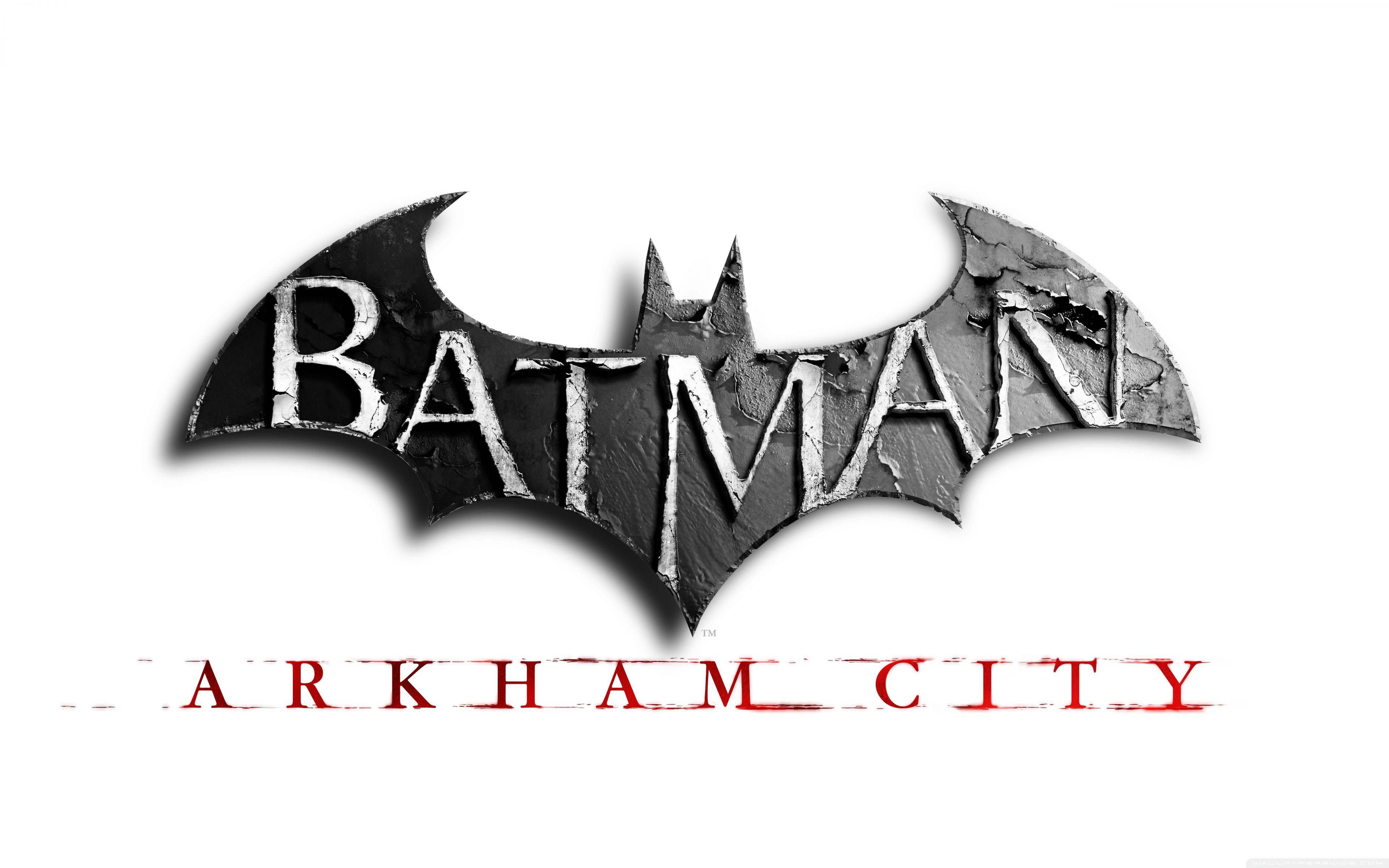 Batman Arkham City Official Logo ❤ 4K HD Desktop Wallpaper for 4K