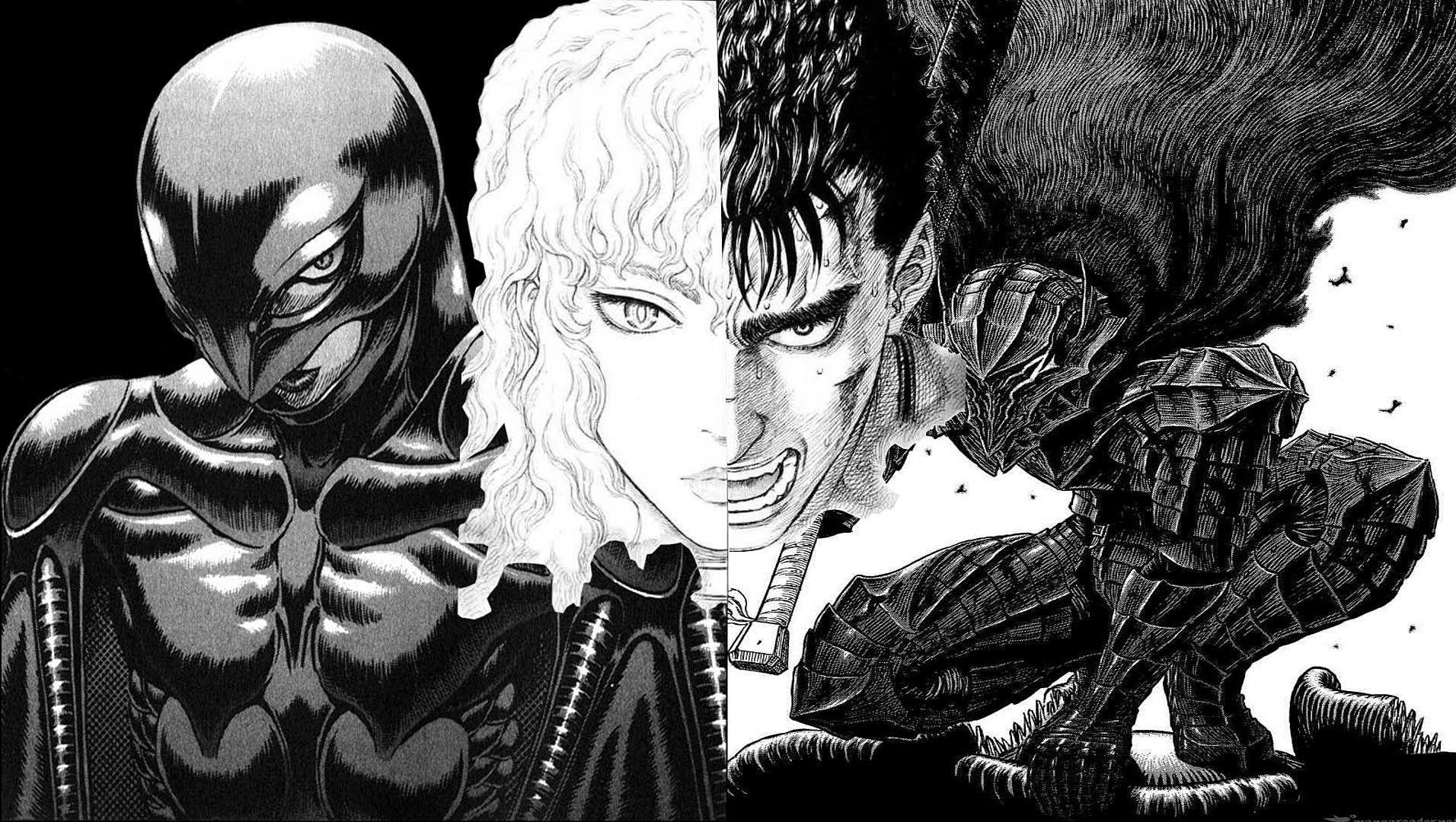 Griffith & Guts from Berserk. Griffith x Guts