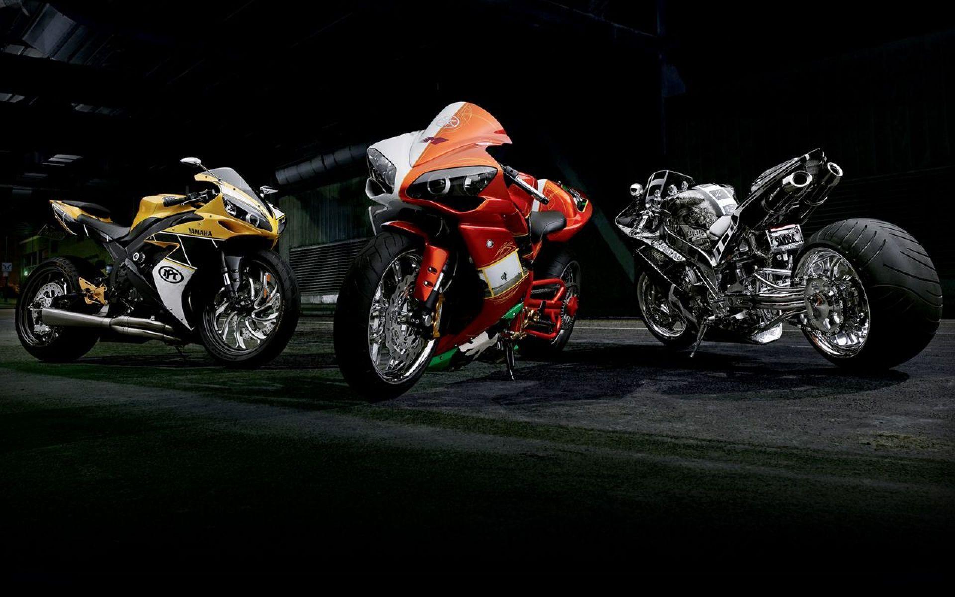 Yamaha R Triple Power of Customization. HD Yamaha Bikes