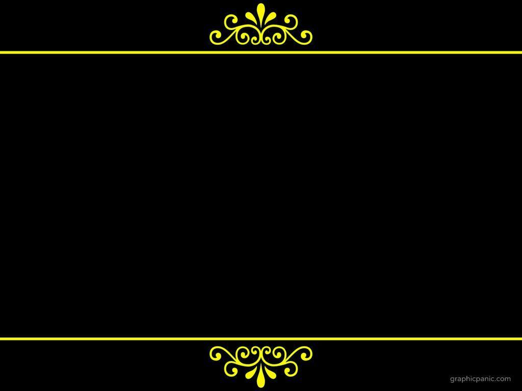 Royal Border Background. PowerPoint Background &