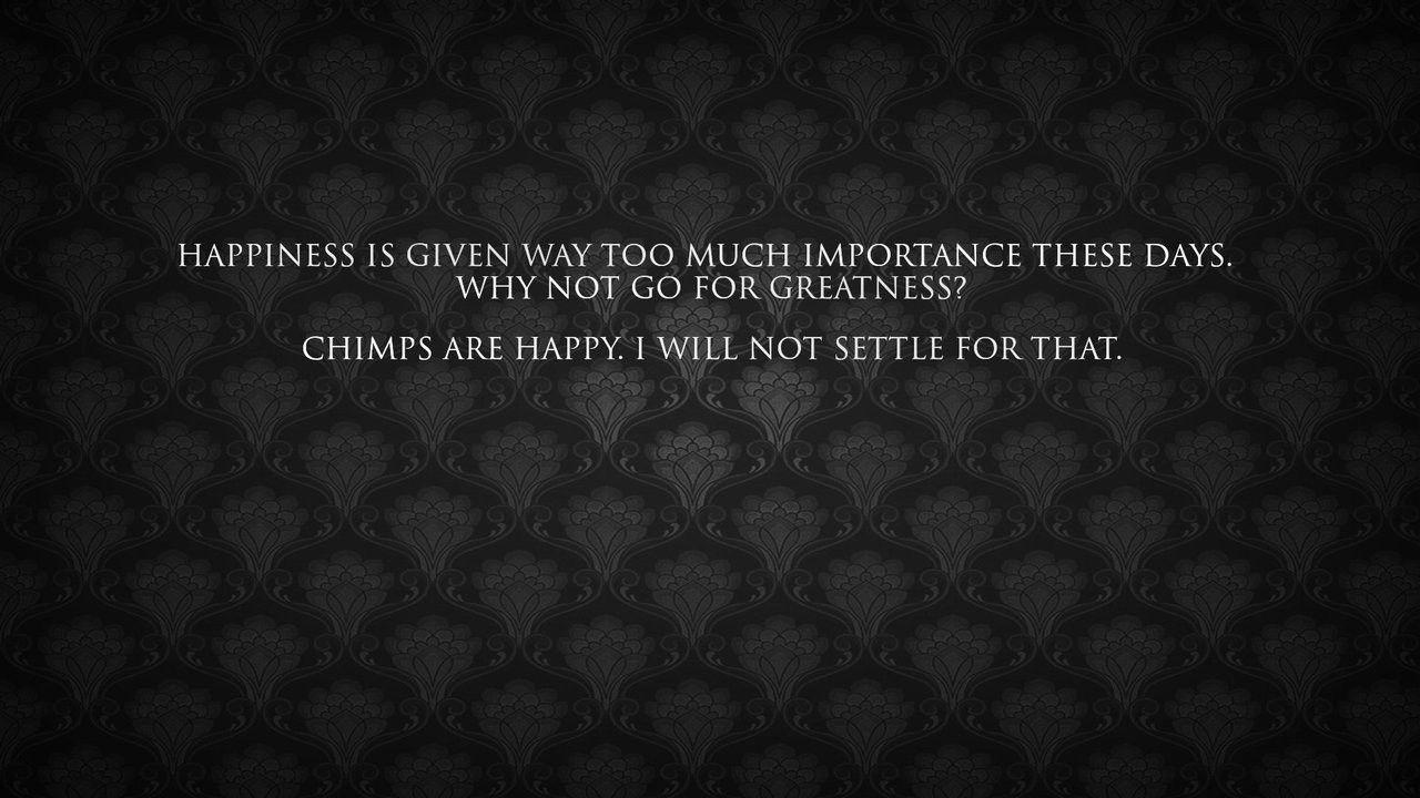 Beautiful Happiness Motivational Thought Wallpaper