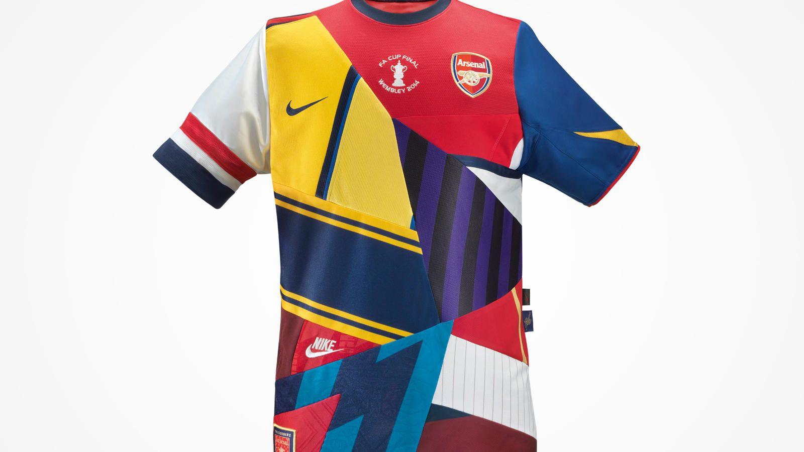 Nike Creates Commemorative Shirt To Mark FA Cup Victory And 20 Year