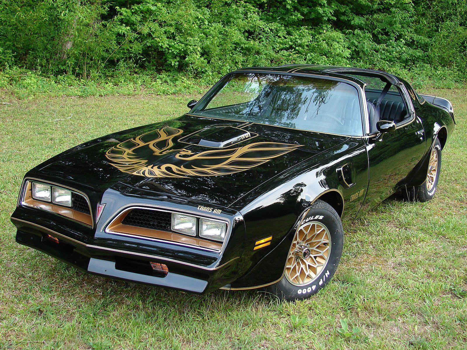 Pontiac Trans Am Black And Gold T Tops. Auto