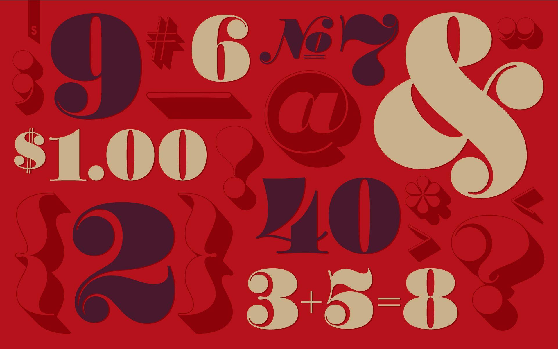Numbers desktop wallpaper