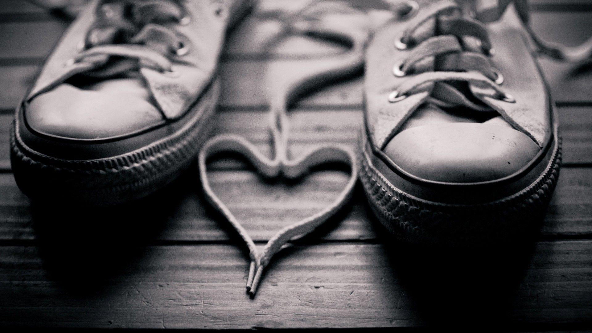 Shoes Laces Heart, HD Love, 4k Wallpaper, Image, Background