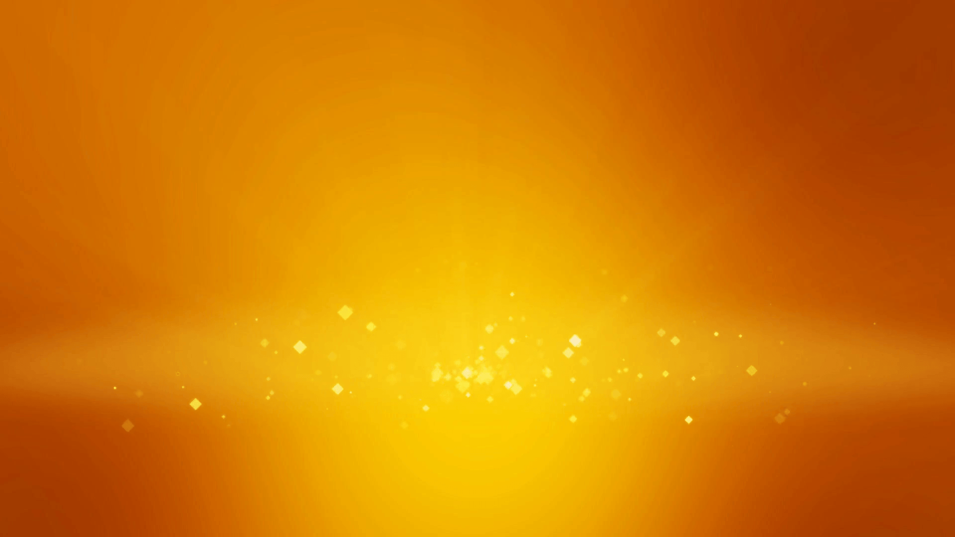 Warm orange gold color motion background with animated squares