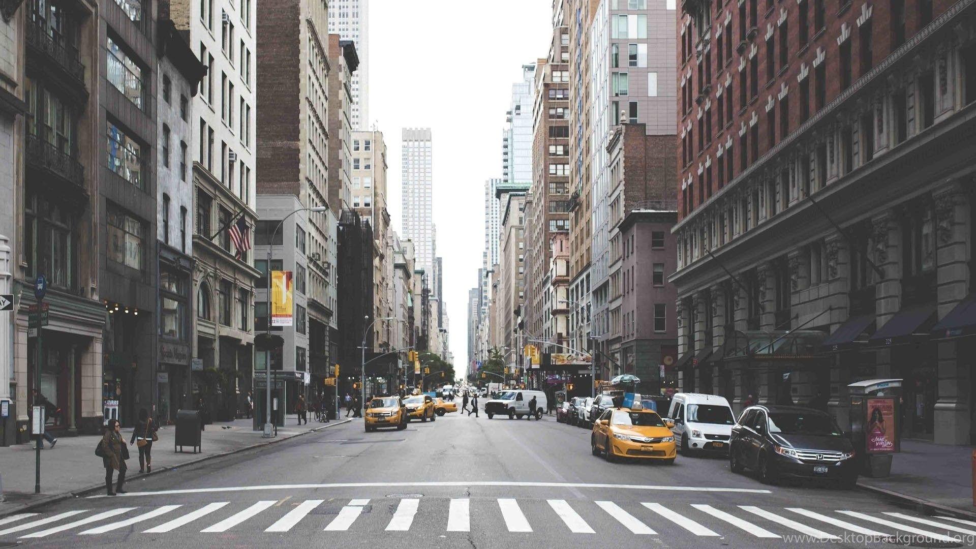 New York Street Wallpaper, Picture