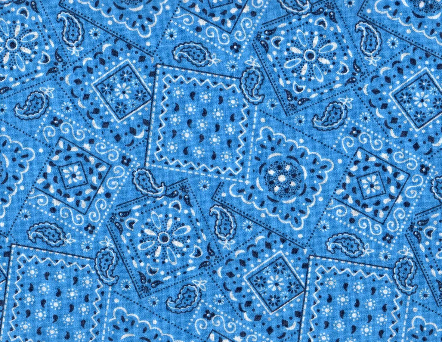 28+ Collection of Blue Bandana Backgrounds Clipart