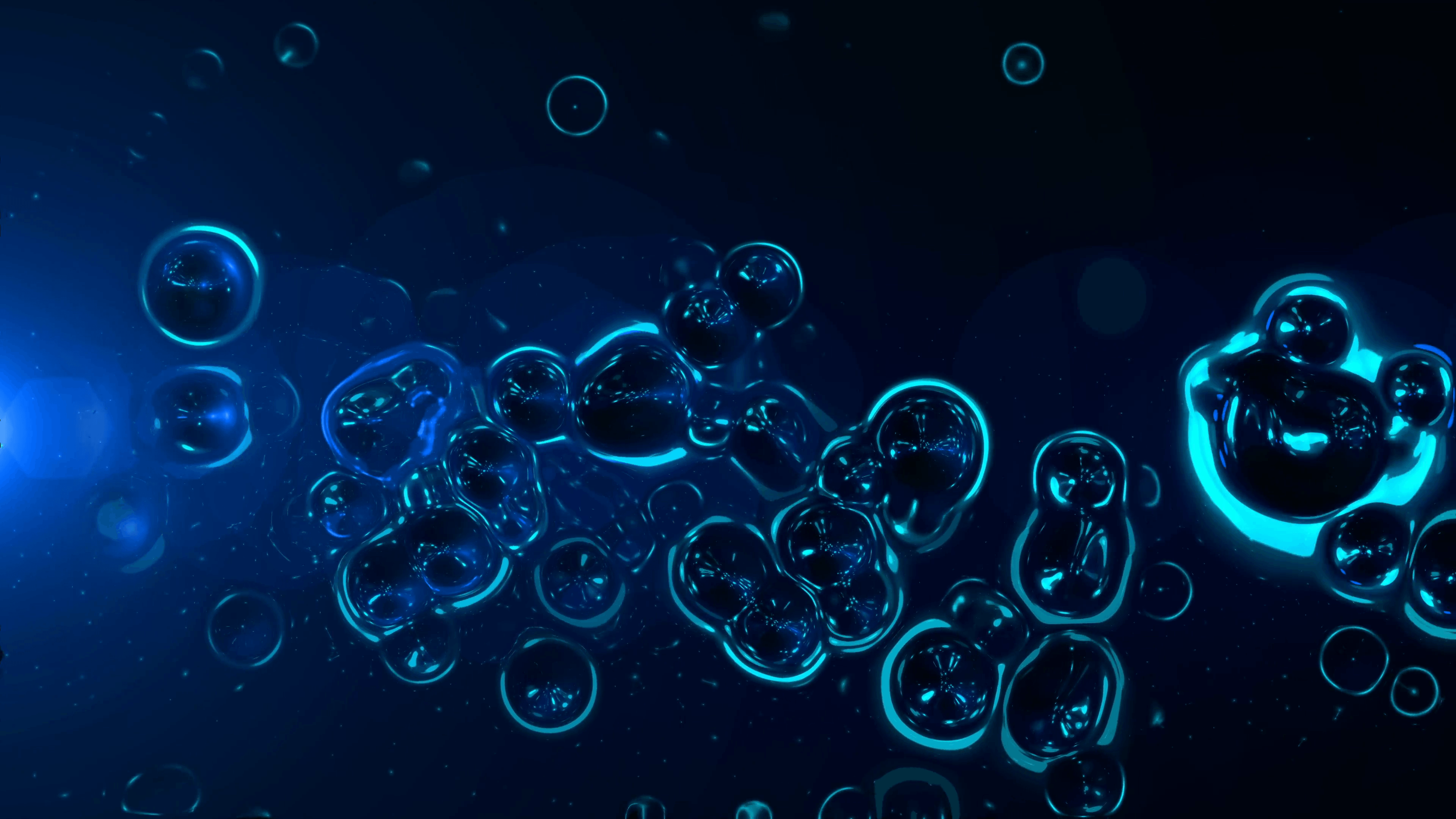 Dark abstract blue background Motion Background