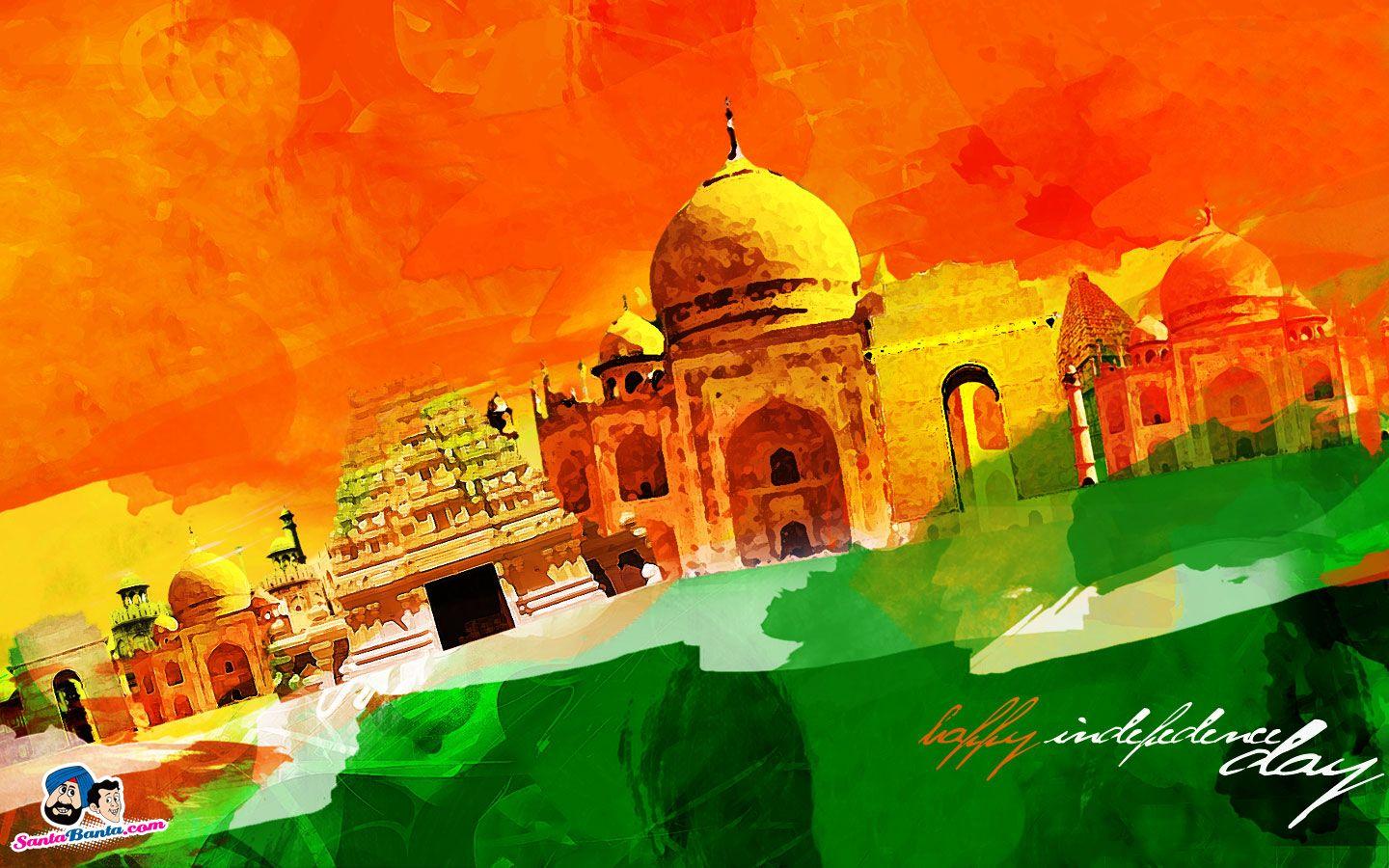 August Independence Day Wallpaper