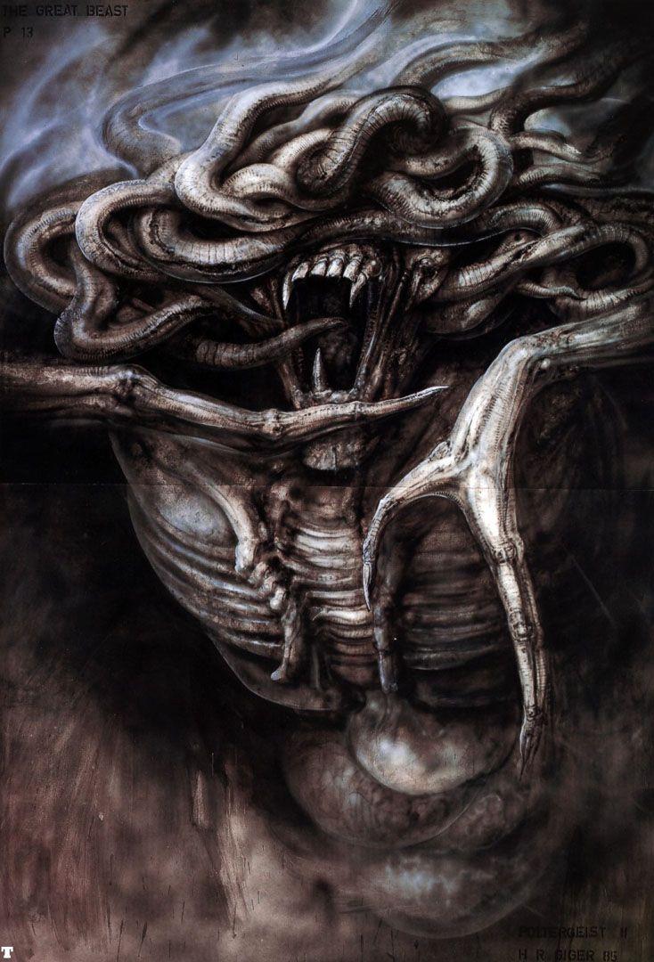 Pii The Great Beast P13 Fiction H R Giger