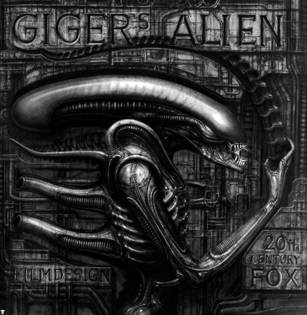 Science Fiction Wallpaper Gallery featuring H R Giger
