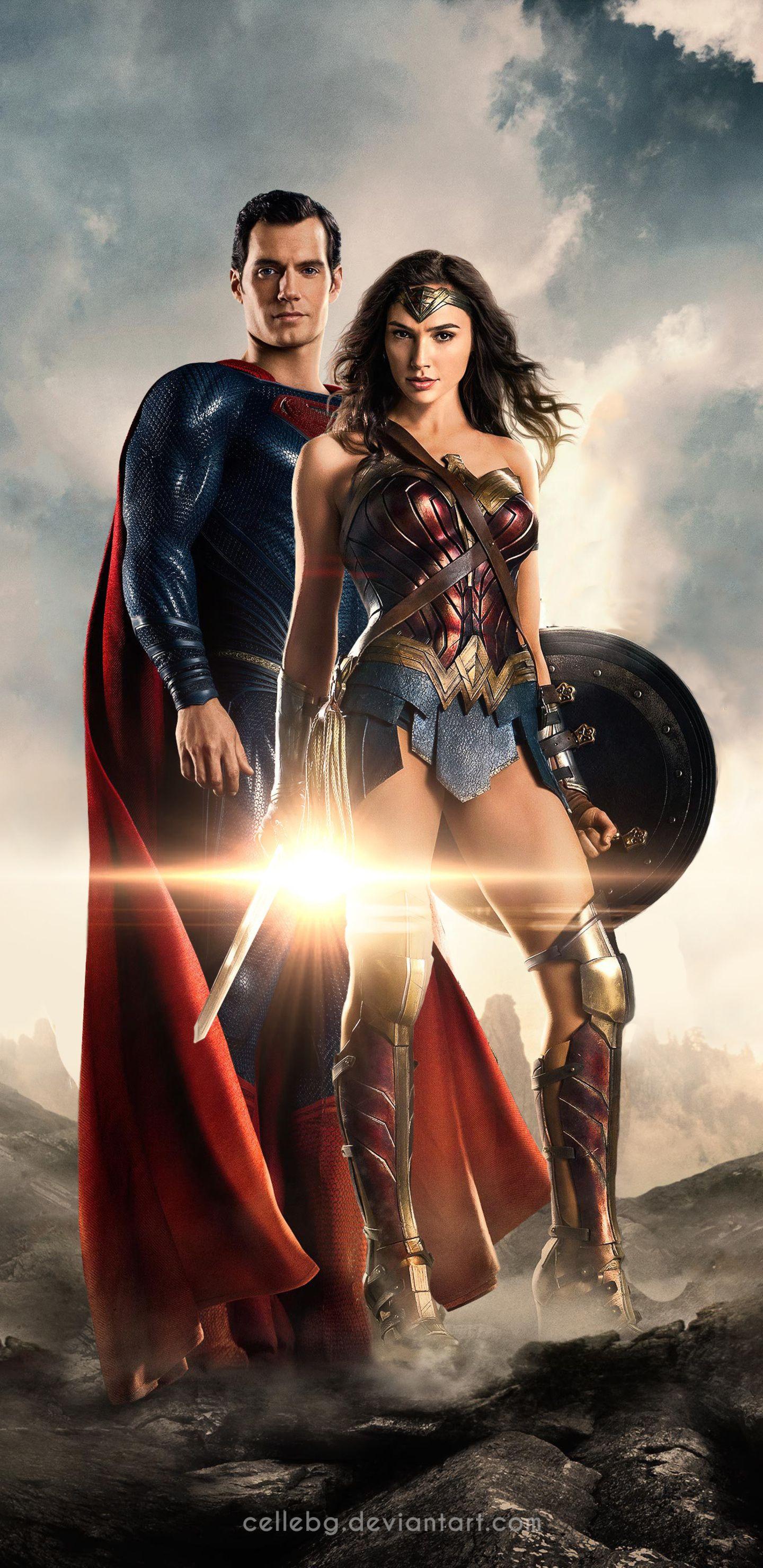 Justice League Superman Wonder Woman 4k Samsung Galaxy S8