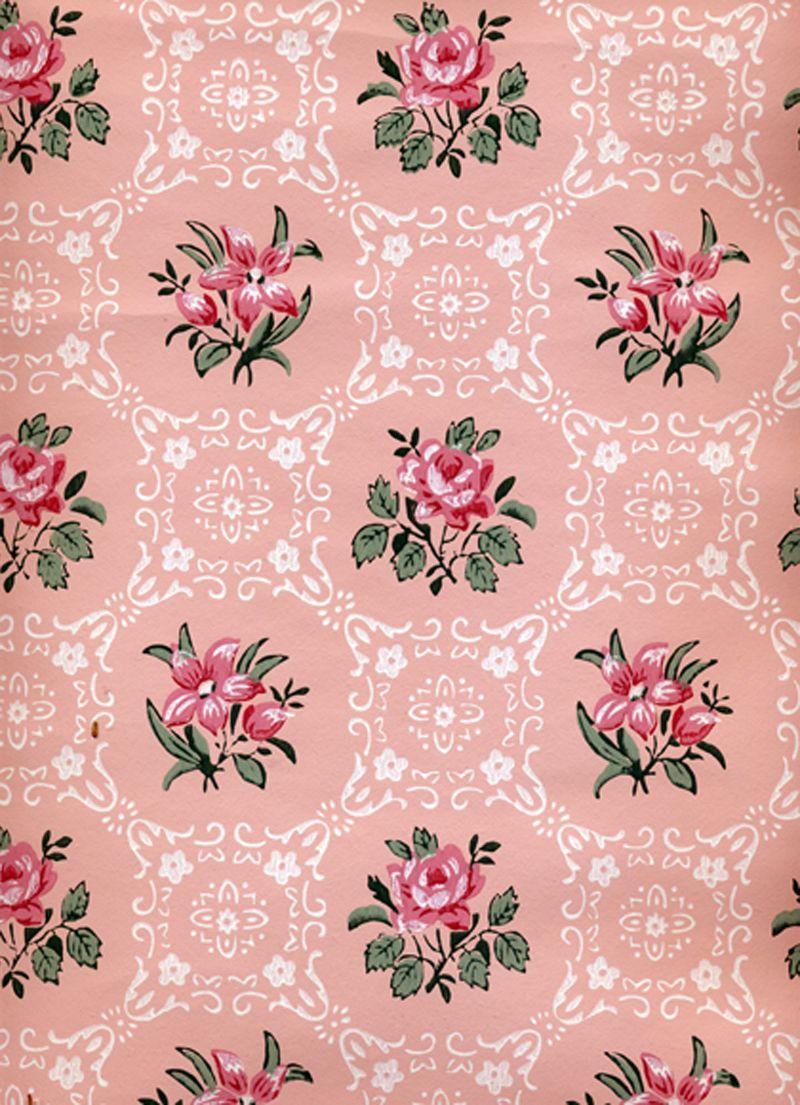 Floral wallpaper