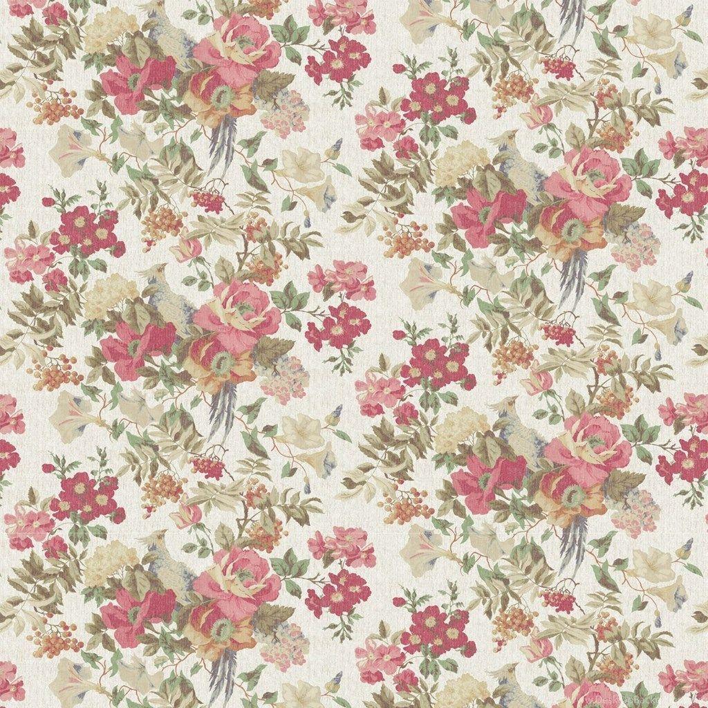Flower Wallpaper Vintage Desktop Background