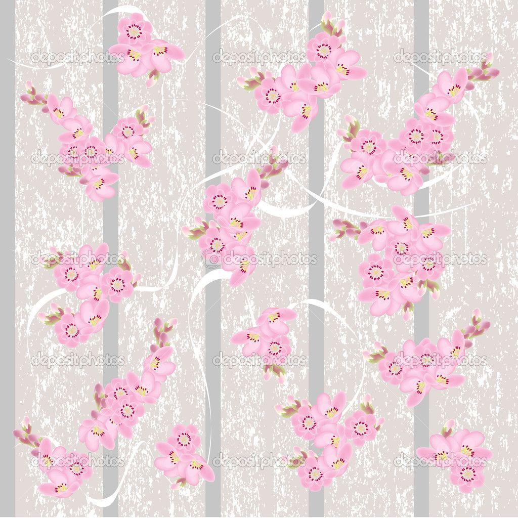 Vintage Pink Wallpaper