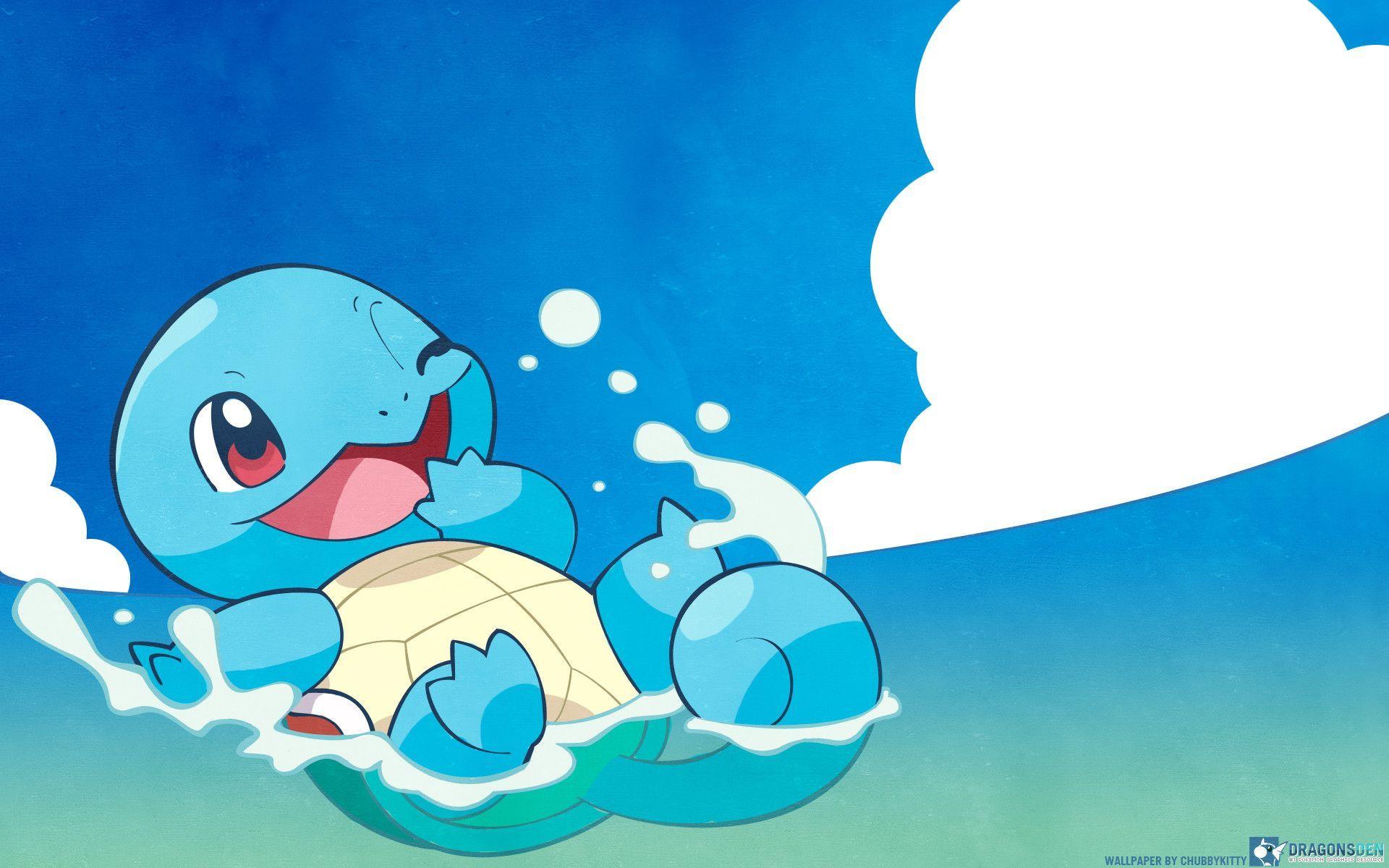 Squirtle Wallpaper, Pokemon Wallpaper