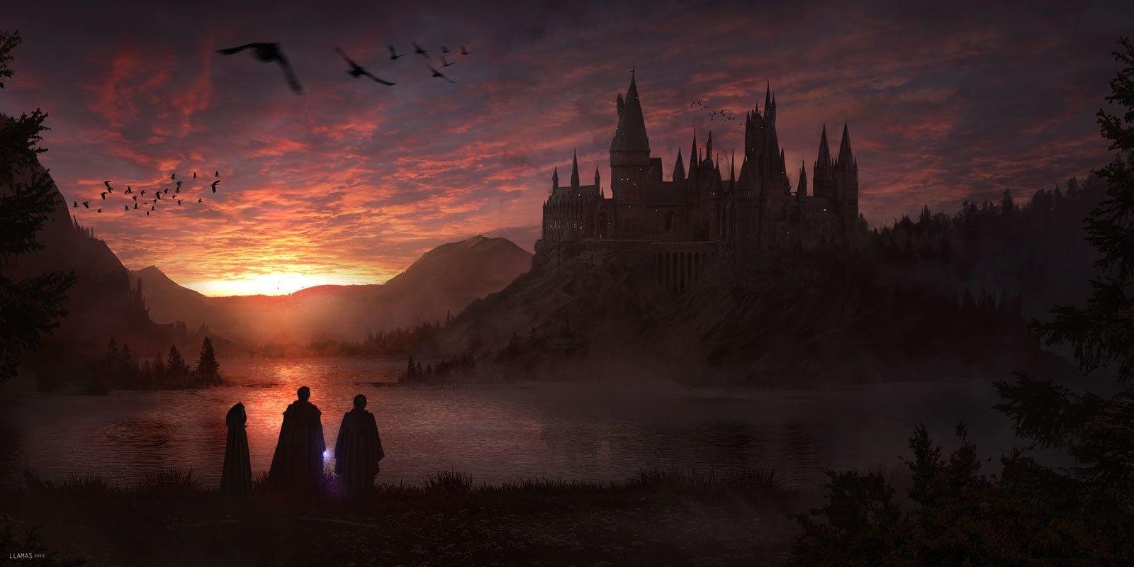 Latest Harry Potter Wallpaper Hogwarts FULL HD 1080p For PC