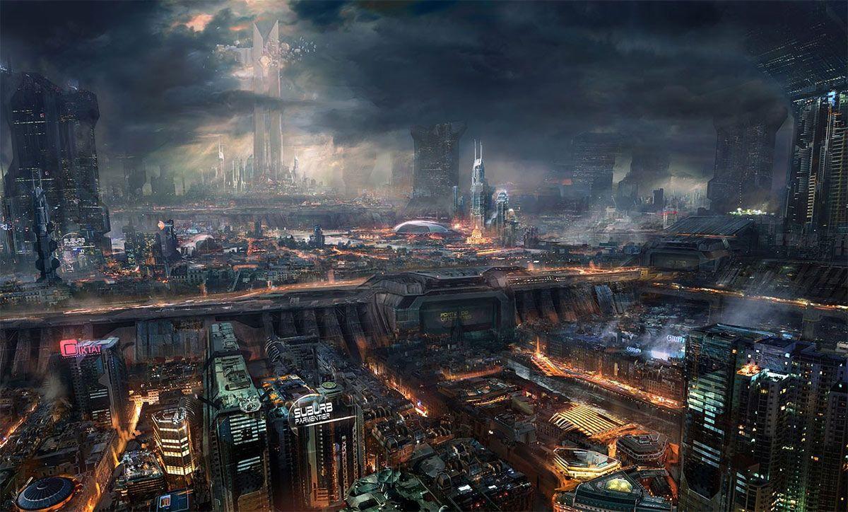 Showcase of Mind Blowing Concept Art of Futuristic Cities
