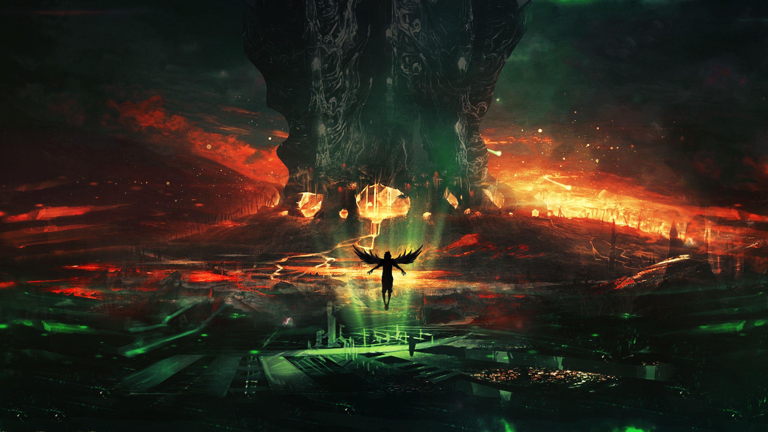 Heaven and Hell Wallpaper