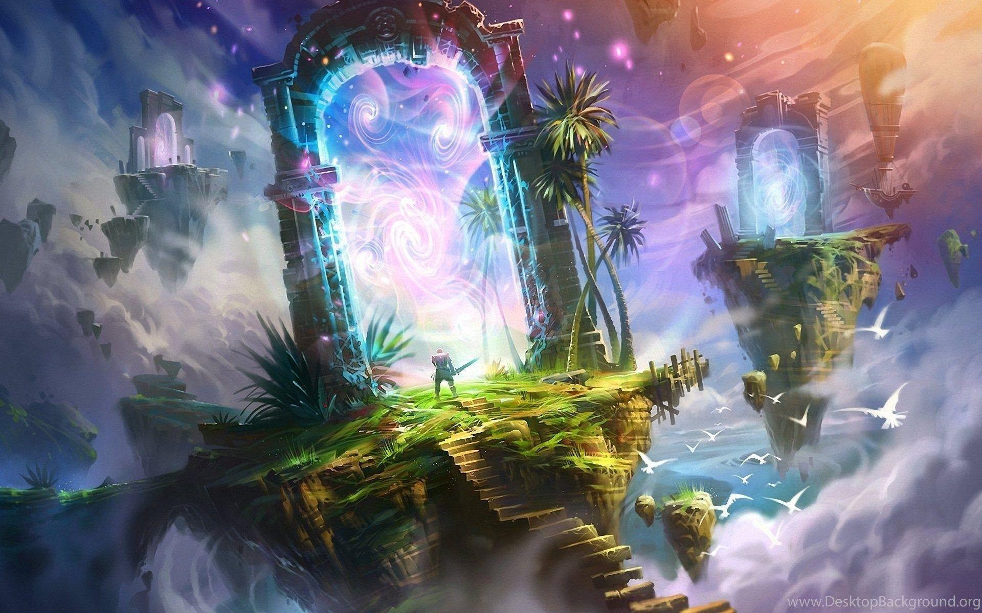 Heaven And Hell Fantasy Wallpaper HD Download Desktop Desktop