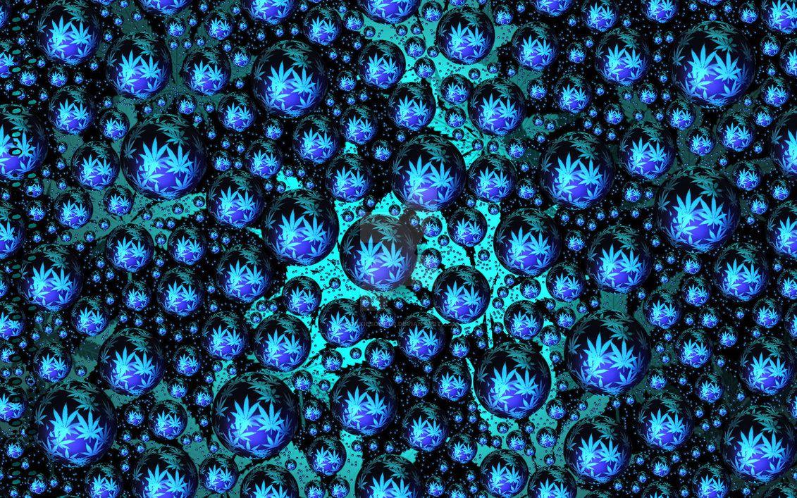Sookie Cannabis Leaf Wallpaper