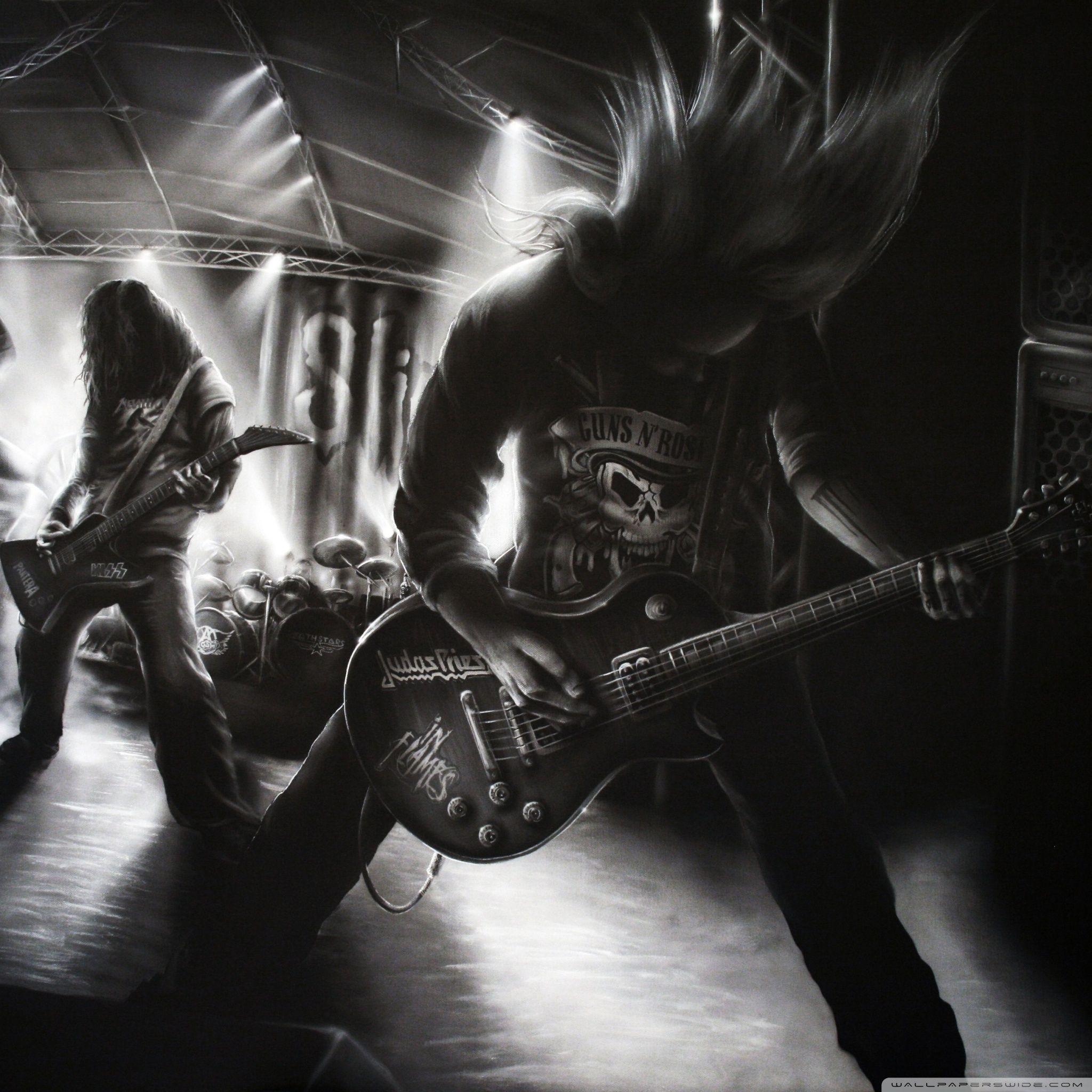 Metal Rock Band ❤ 4K HD Desktop Wallpaper for 4K Ultra HD TV • Wide