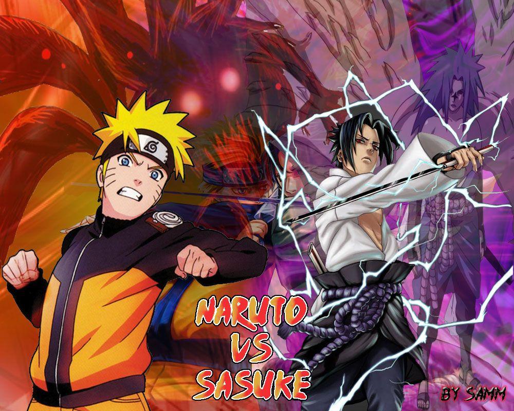 Naruto Vs Sasuke Image for Galaxy S6