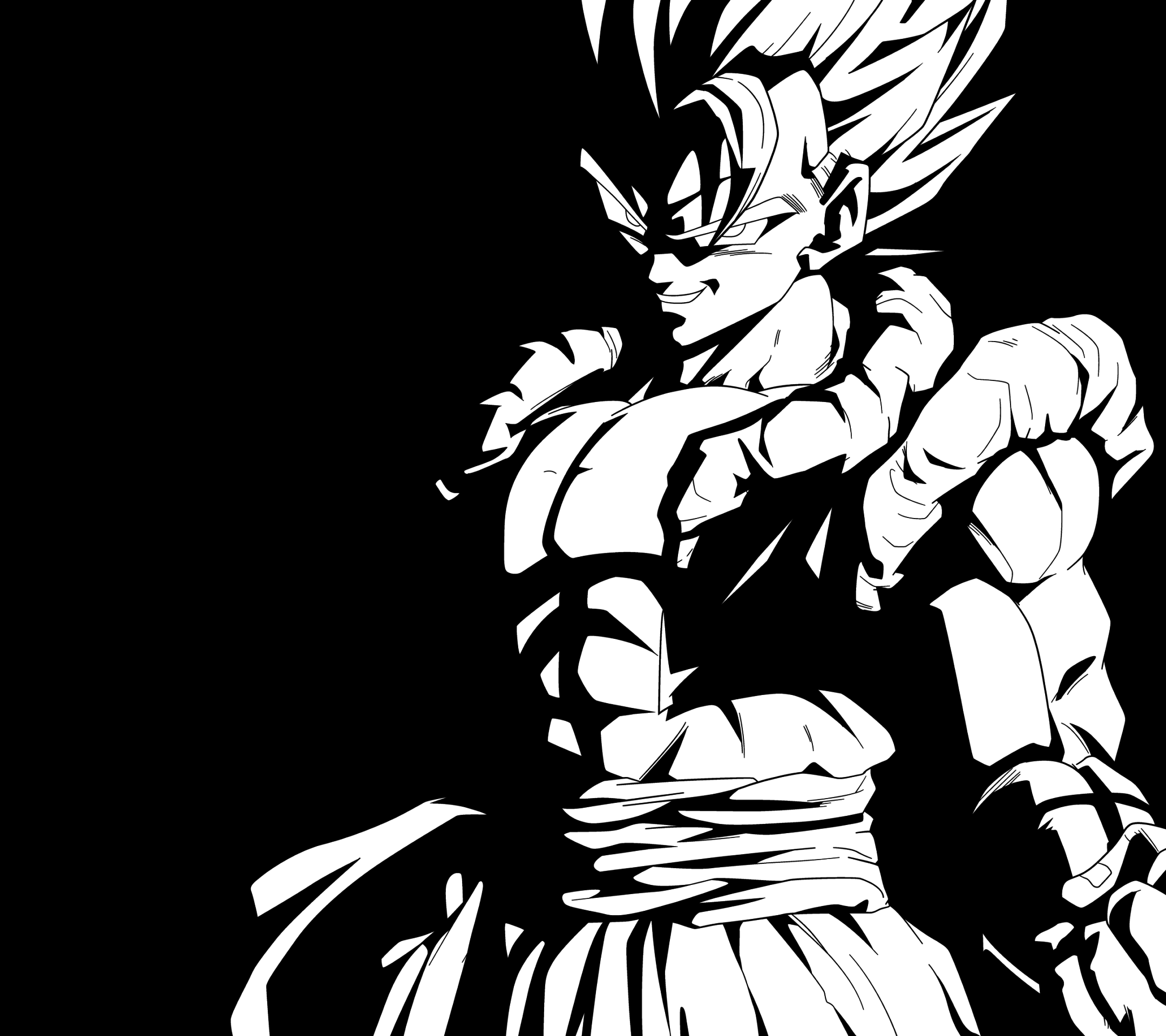 Dragon Ball Z Black And White Wallpapers - Wallpaper Cave