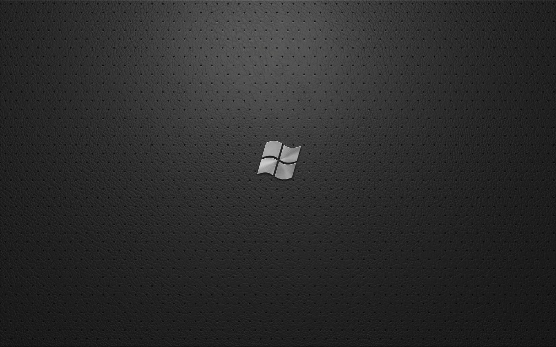 Windows 7 Black Wallpaper