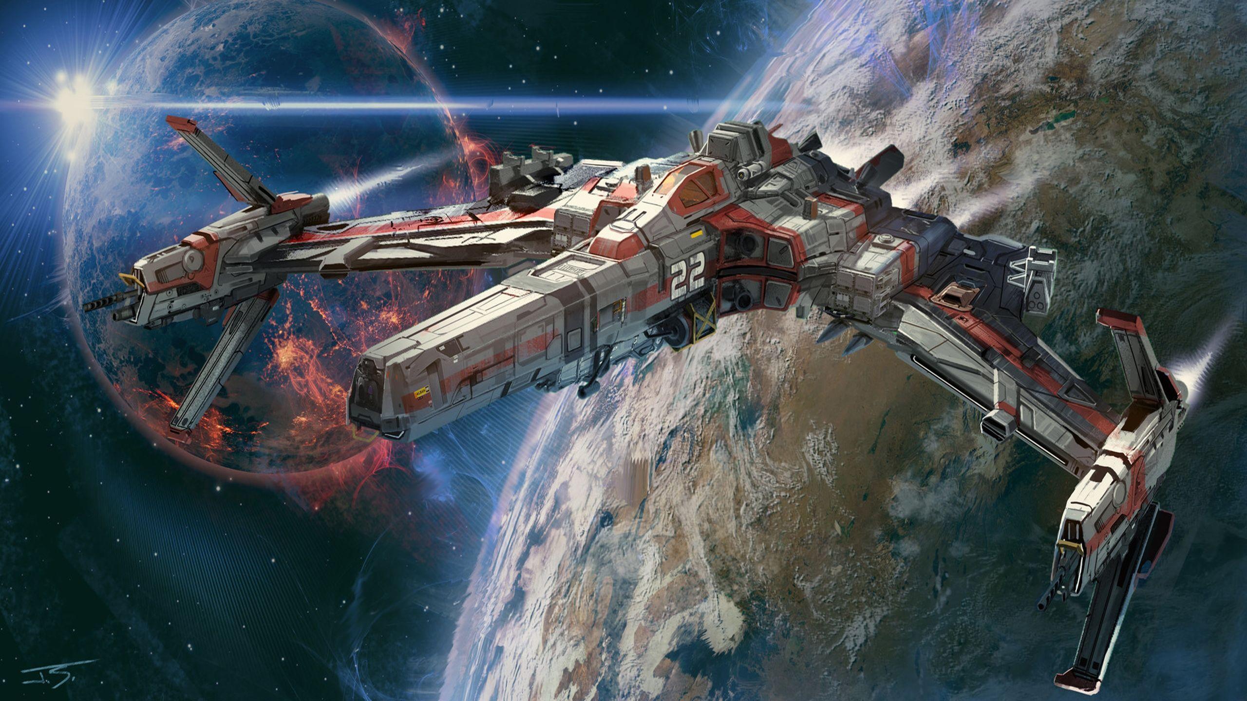 Spaceships Sci Fi, Art, Beautiful Picture Jude Smith Desktop