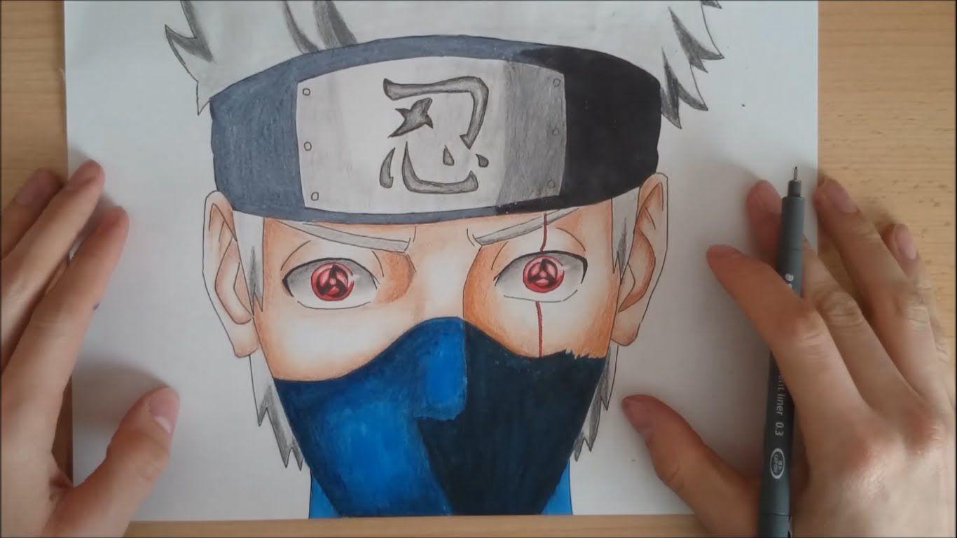 My drawing of Kakashi's Mengekyo Sharingan : r/Naruto