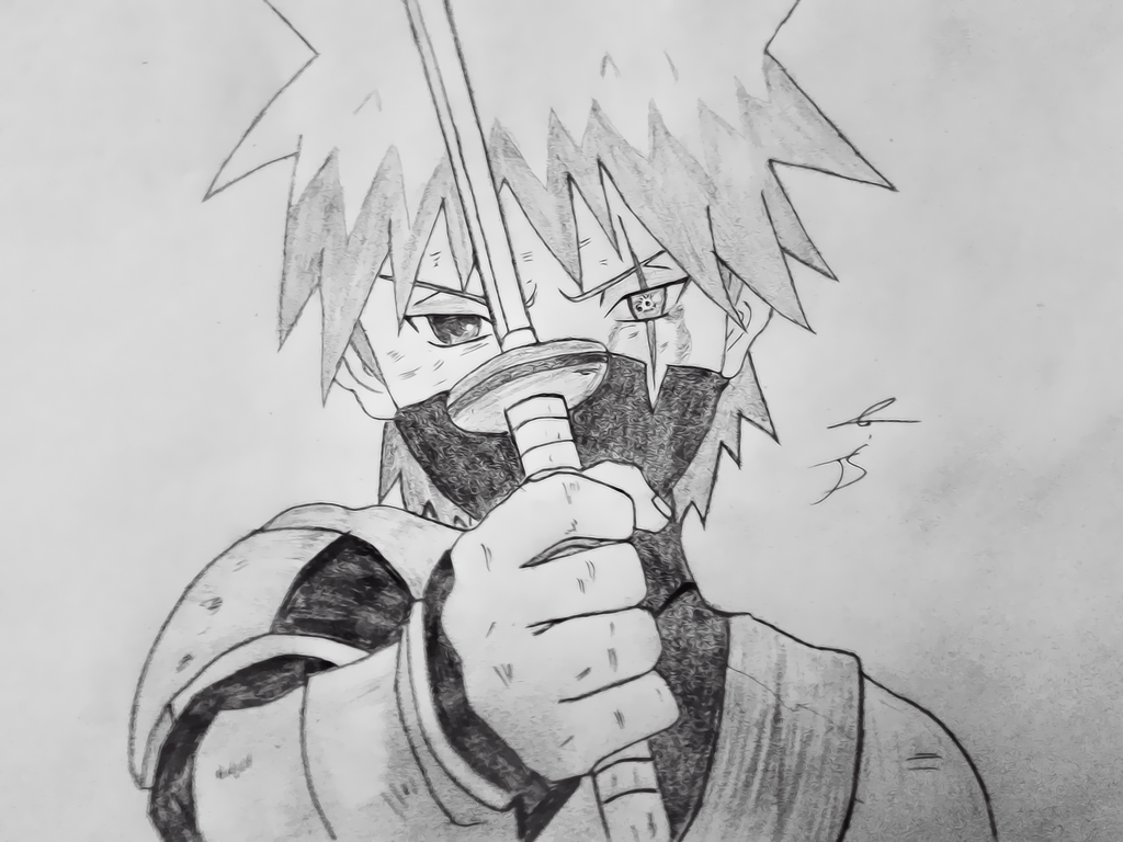 Collection of Kid Kakashi Drawing. High quality, free clipart