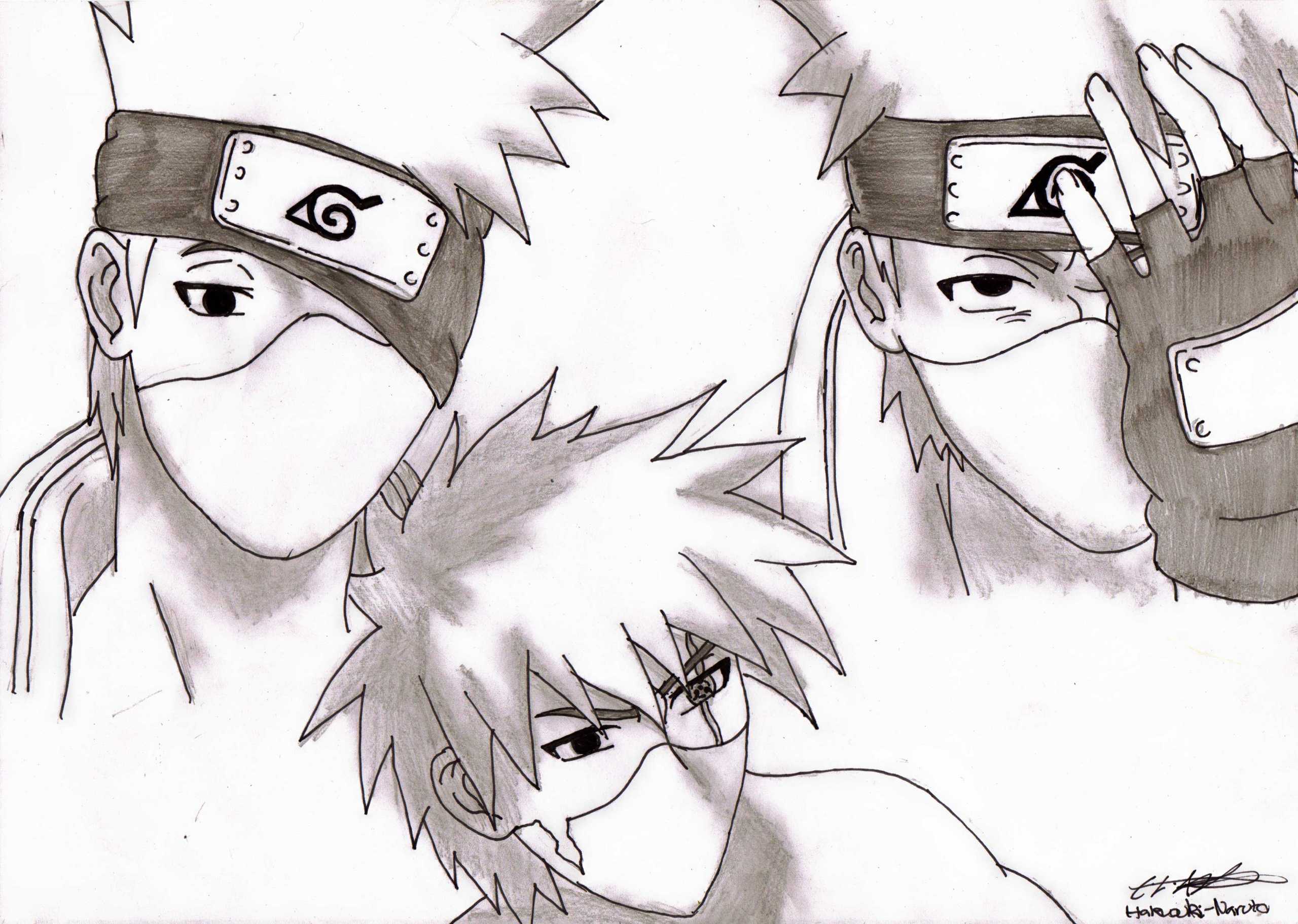 How To Draw Kakashi Hatake With Ease!, Naruto Shippuden