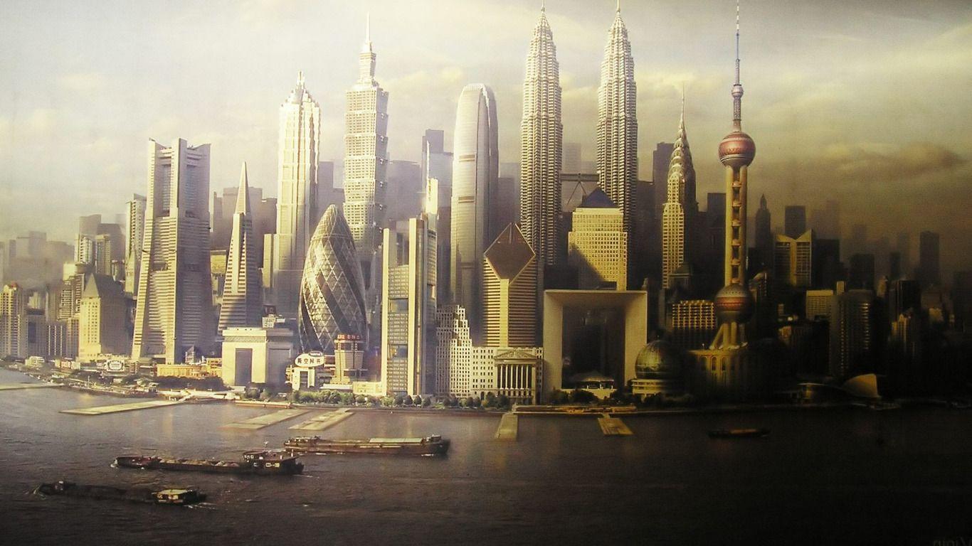 Cool Skyscrapers Of The World HD Wallpaper, Background Image