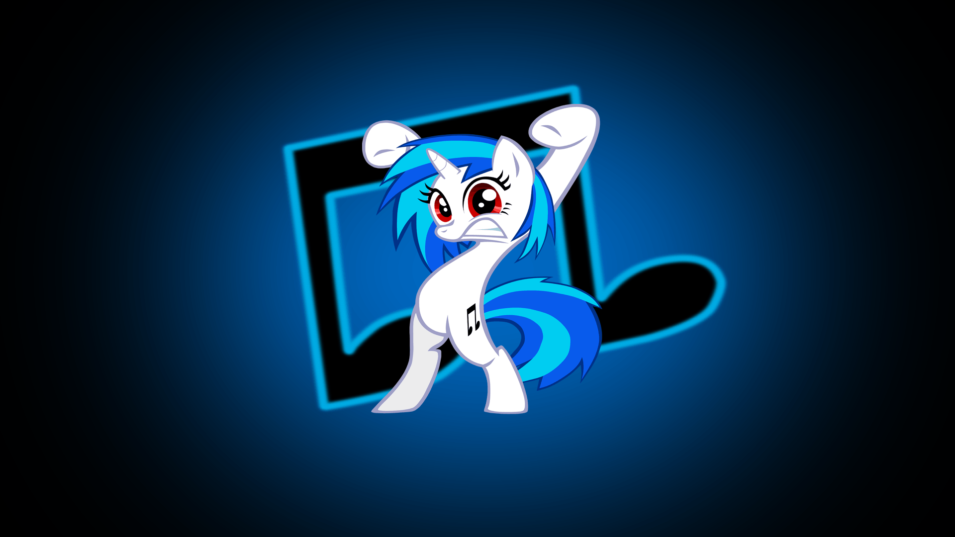 Vinyl Scratch Wallpaper By Artist AlcaZraz.png. My Little