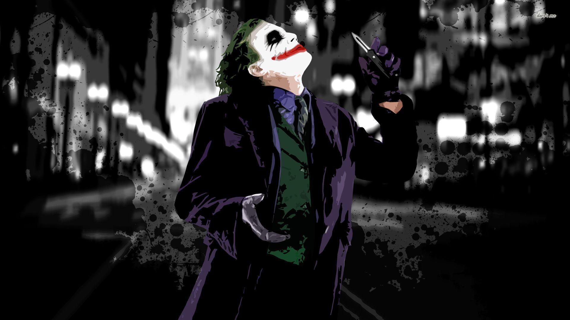 The Joker. Dark knight