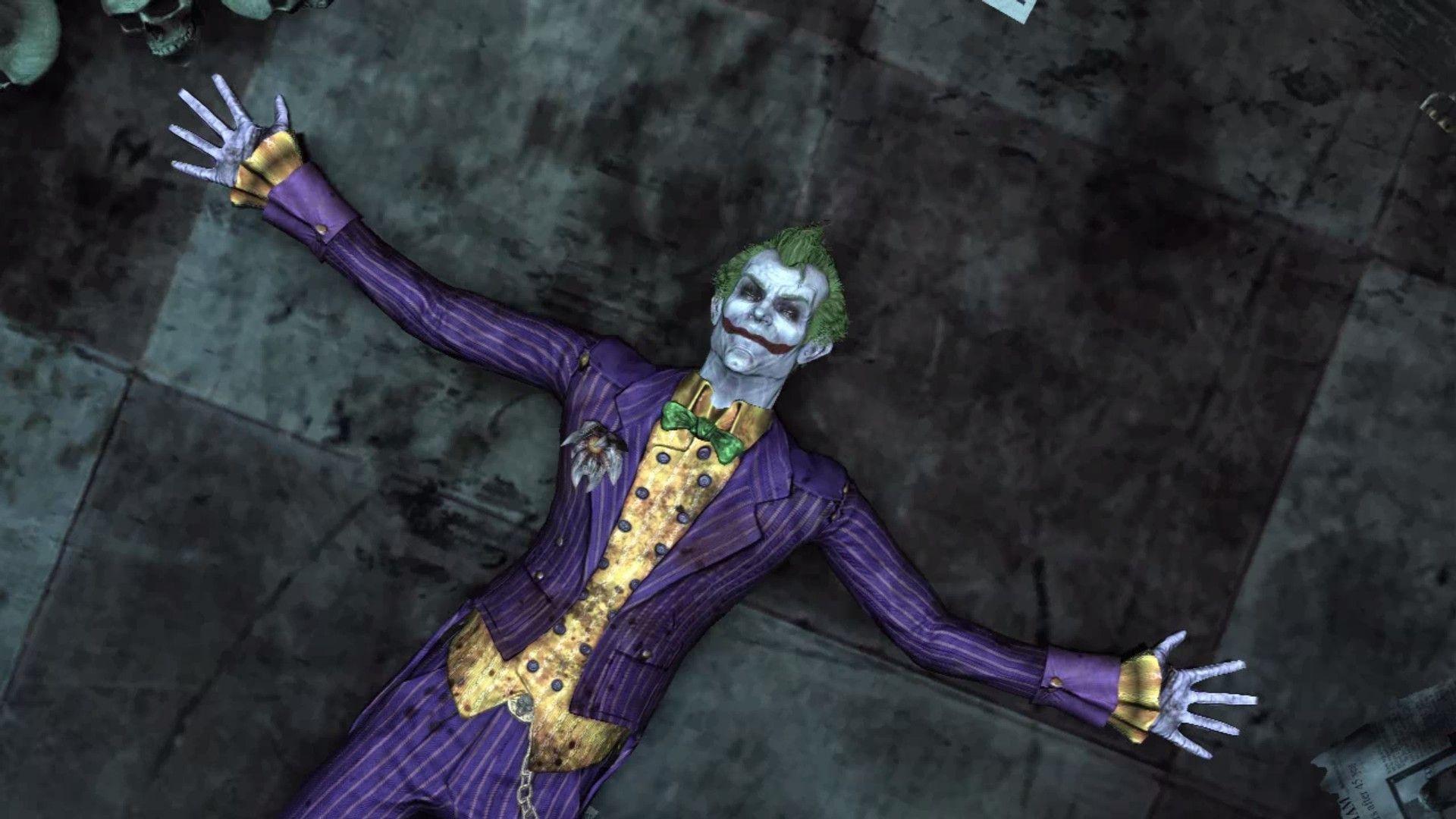 joker batman arkham asylum wallpaper and background