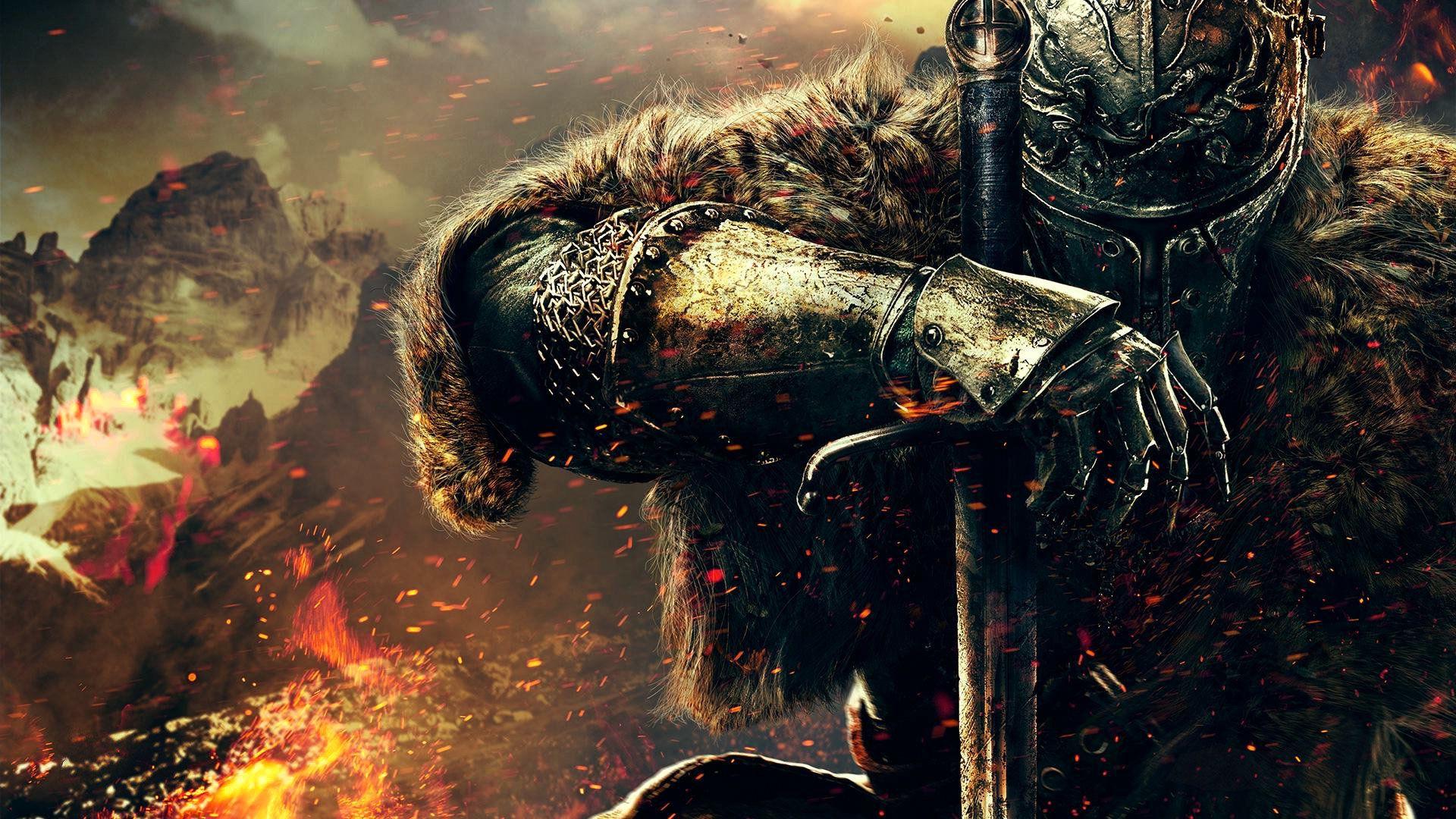 Dark Souls Sword Knight Medieval HD wallpaper