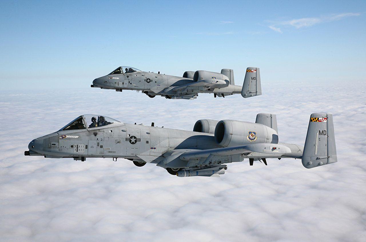 Photo Strike Aircraft A 10 Thunderbolt II Airplane Flight Aviation