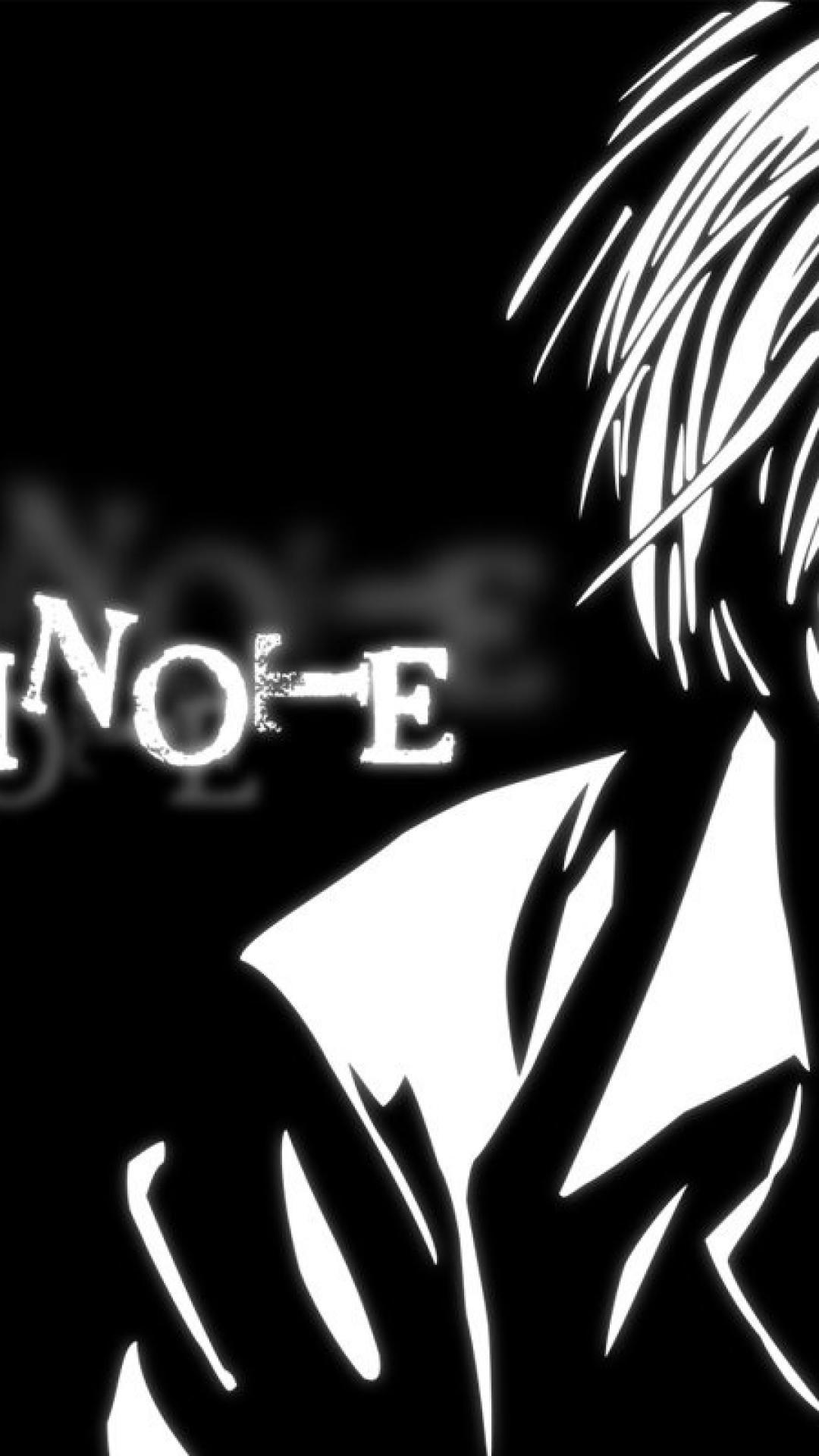 ScreenHeaven: Death Note Yagami Light anime black and white desktop