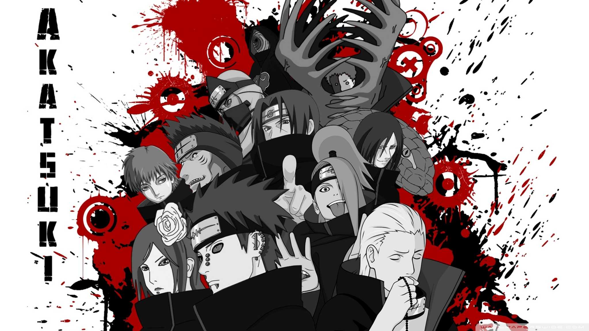 Naruto Akatsuki Full HD Wallpaper And Background Image Itachi