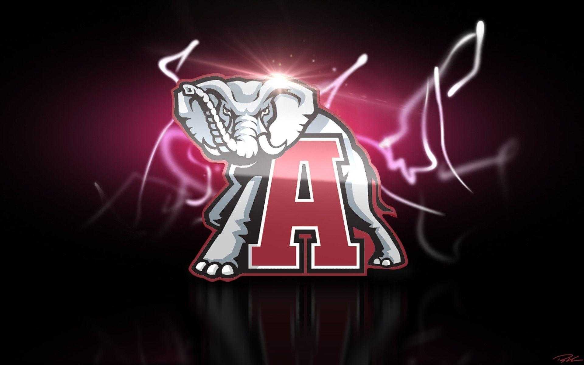 Alabama Crimson Tide Logo Wallpaper Full HD Roll Of Desktop High